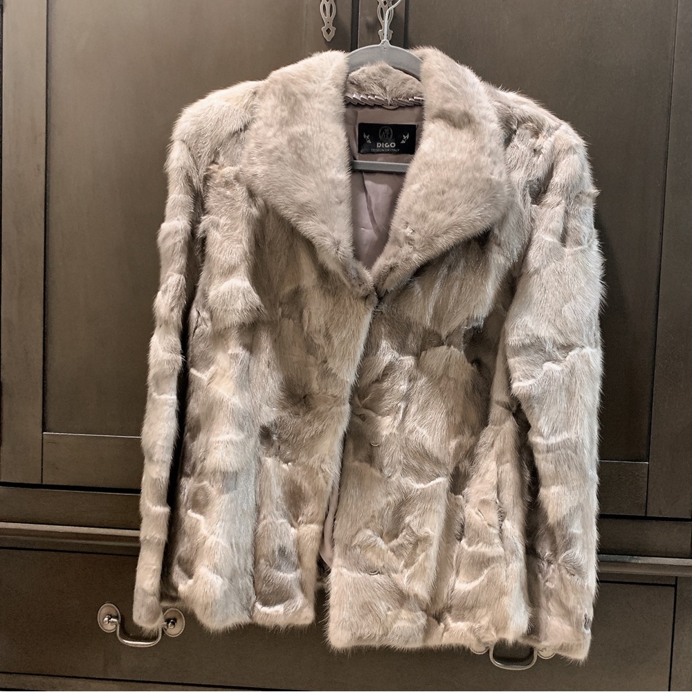 Italy Made Marten Coat M size - Picture 3 of 10